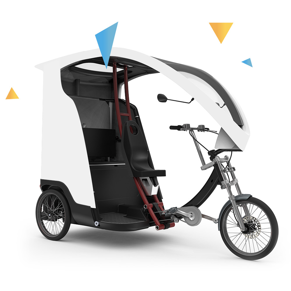 Acheter un triporteur électrique pour le transport de passagers