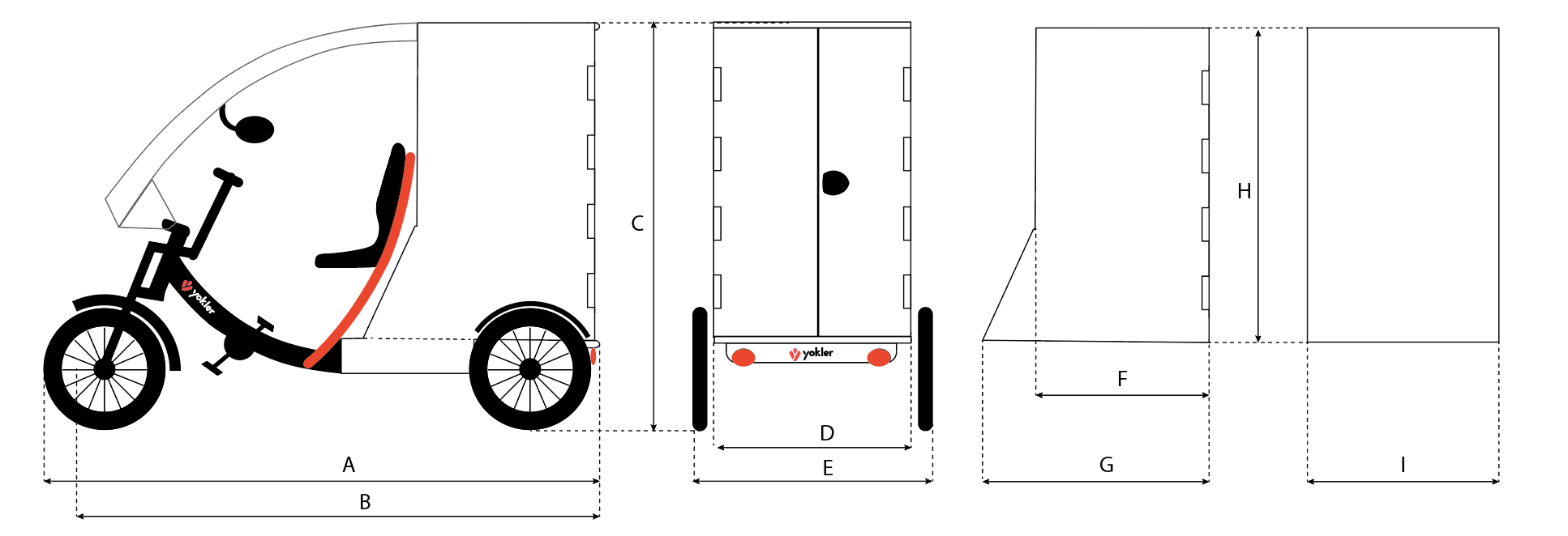Dimension cargobike