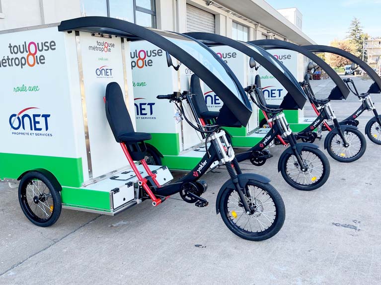 Triporteur Yokler nettoyage et propreté