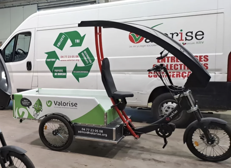 Triporteur recyclerie