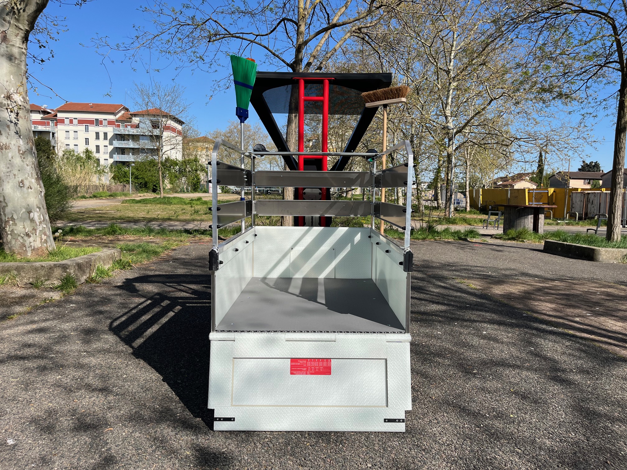 Triporteur Yokler J pick up professionnel électrique