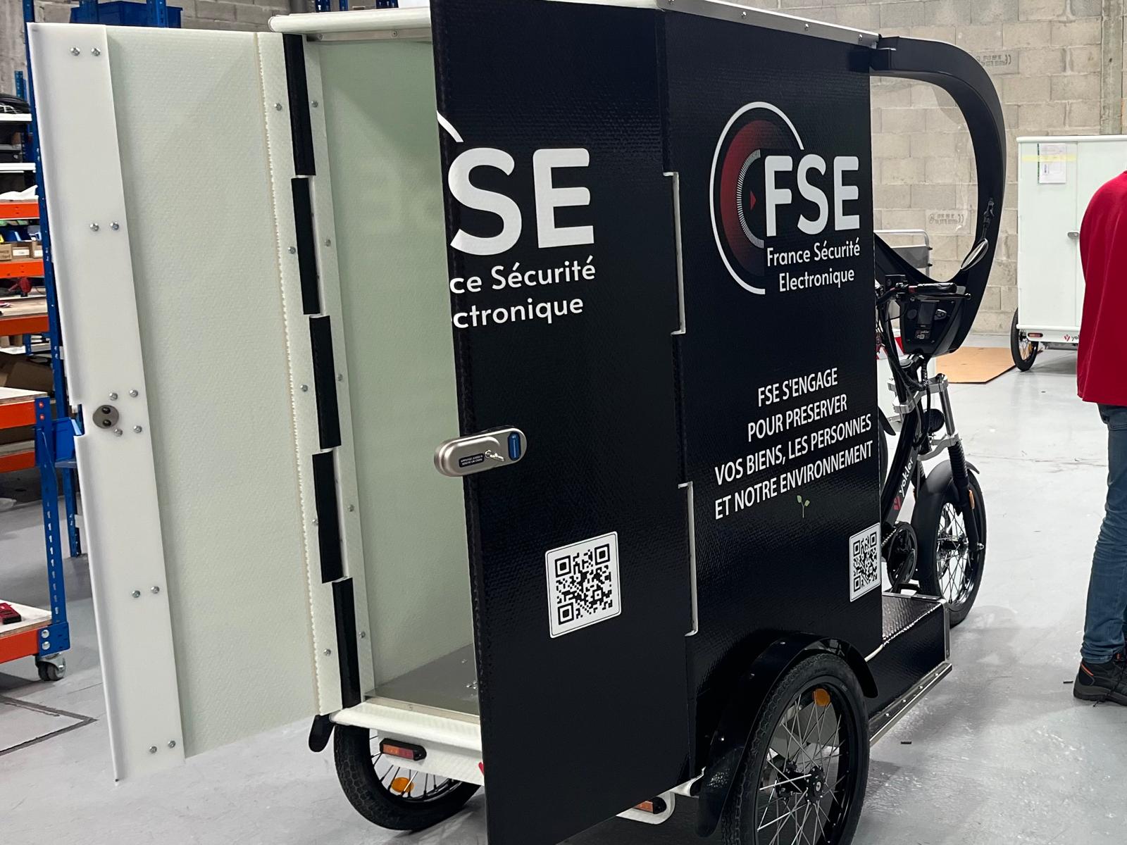 Triporteur cargobike maintenance intervention france securite electronique