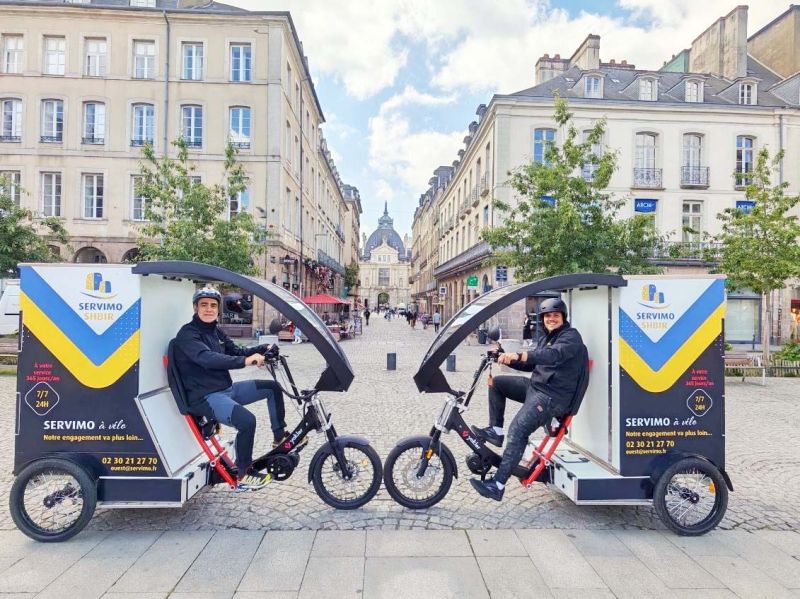 triporteur cargobike professionnel Servimo maintenance technicien