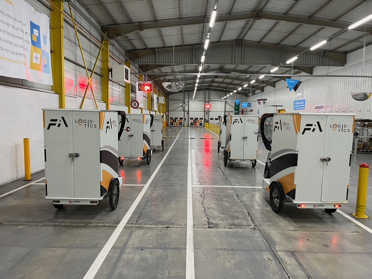 Livraison triporteur messagerie et colis