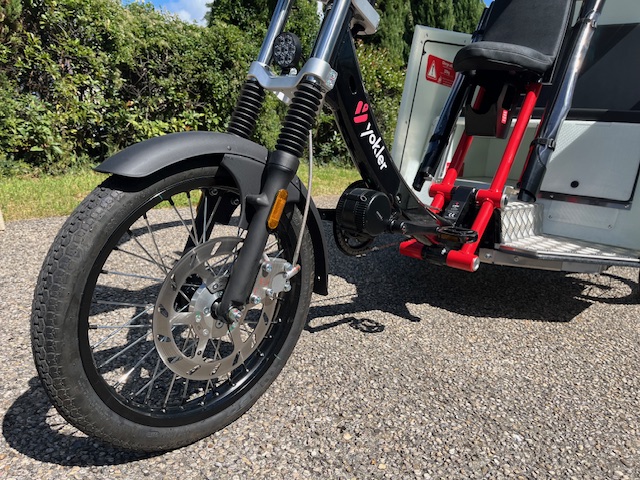 Yokler T velotaxi pedicab cargobike