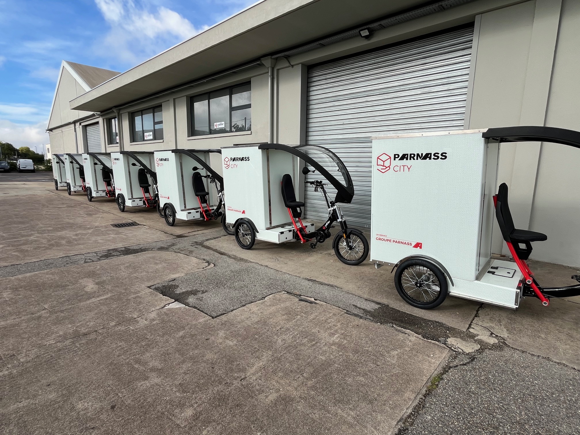 cargobike logistique amazon parnass Yokler