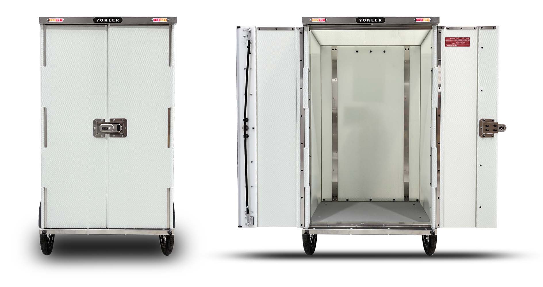 triporteur Yokler U 1m3 ouvert et ferme